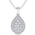 14K 0.33CT Diamond Pendant - Johnny Dang & Co