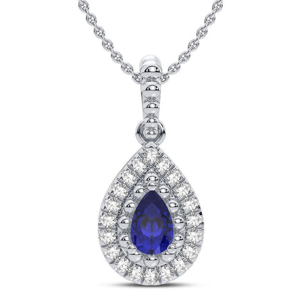 14K 0.50CT Diamond Pendant - Johnny Dang & Co