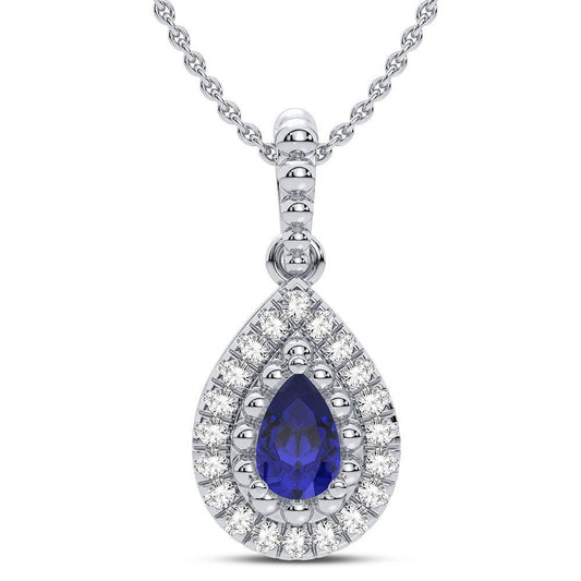 14K 0.50CT Diamond Pendant - Johnny Dang & Co