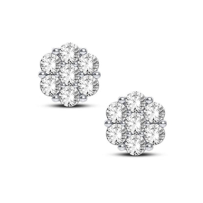 14K 2.00CT Diamond Earring - Johnny Dang & Co