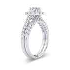 14K 1.00CT Diamond Bridal Ring - Johnny Dang & Co