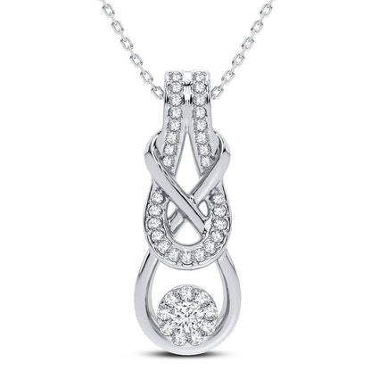 14K 0.33CT DIAMOND PENDANT - Johnny Dang & Co