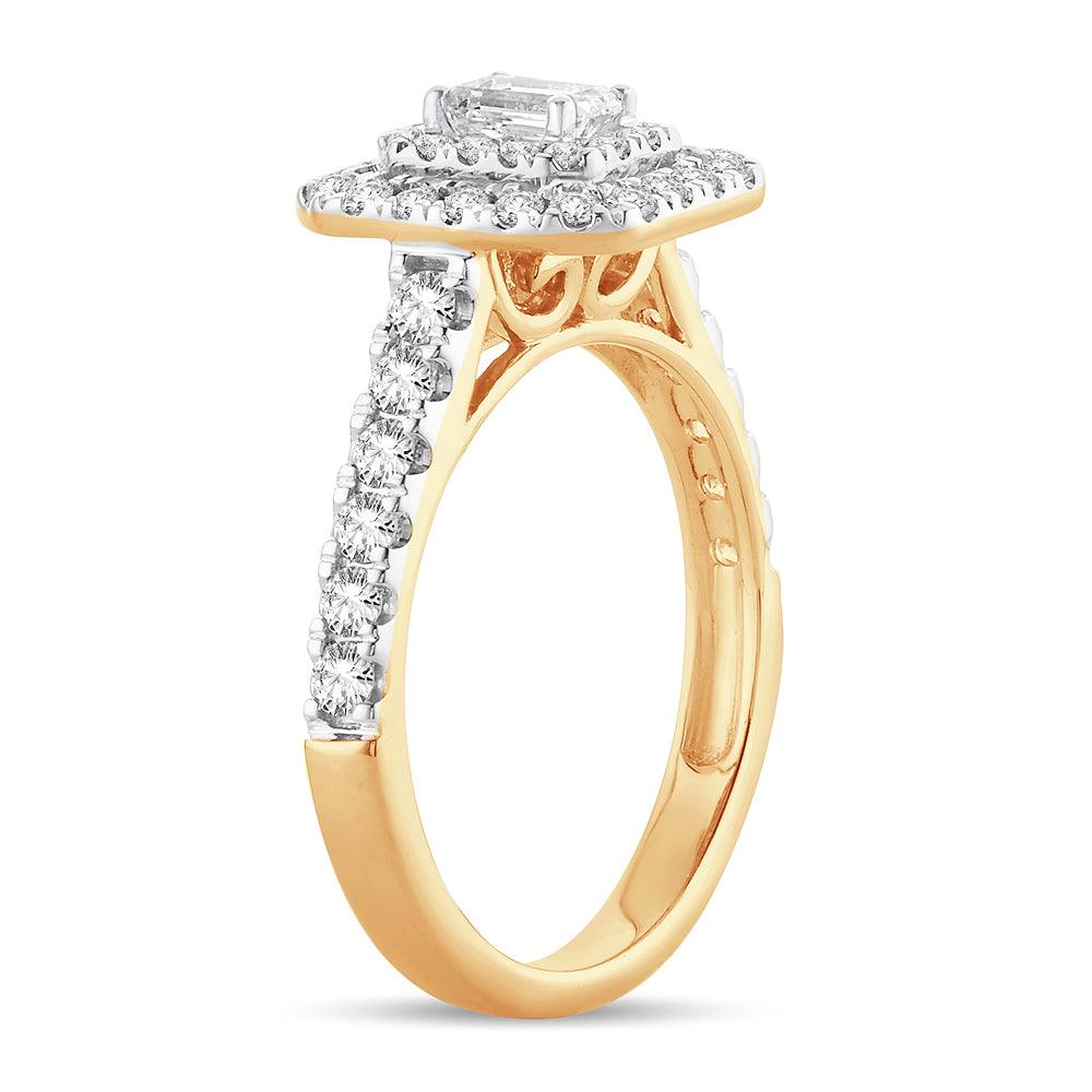 14k 1.00ct Engagement Ring - Johnny Dang & Co