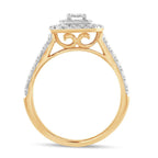 14k 1.00ct Engagement Ring - Johnny Dang & Co