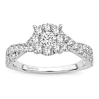 14K 1.00CT Diamond ring - Johnny Dang & Co