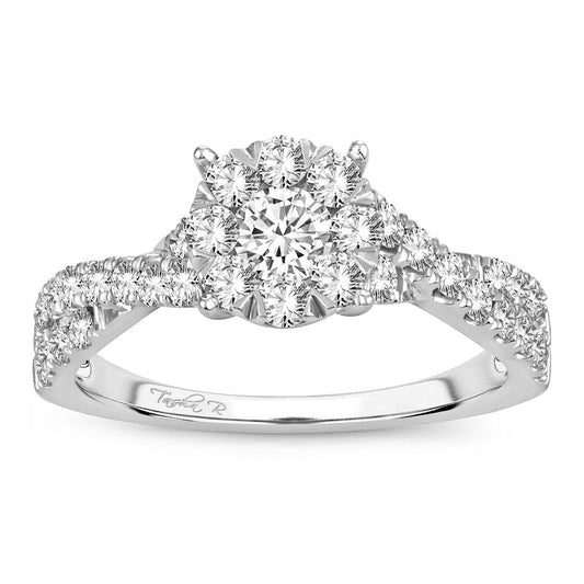 14K 1.00CT Diamond ring - Johnny Dang & Co