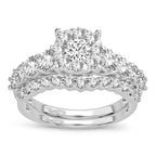 14K 2.00CT Diamond bridal set - Johnny Dang & Co