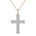 14K 1.00CT Diamond Pendant - Johnny Dang & Co