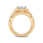 14K 1.50CT Diamond Bridal Ring - Johnny Dang & Co