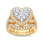 14K 2.00CT Diamond Bridal Ring - Johnny Dang & Co