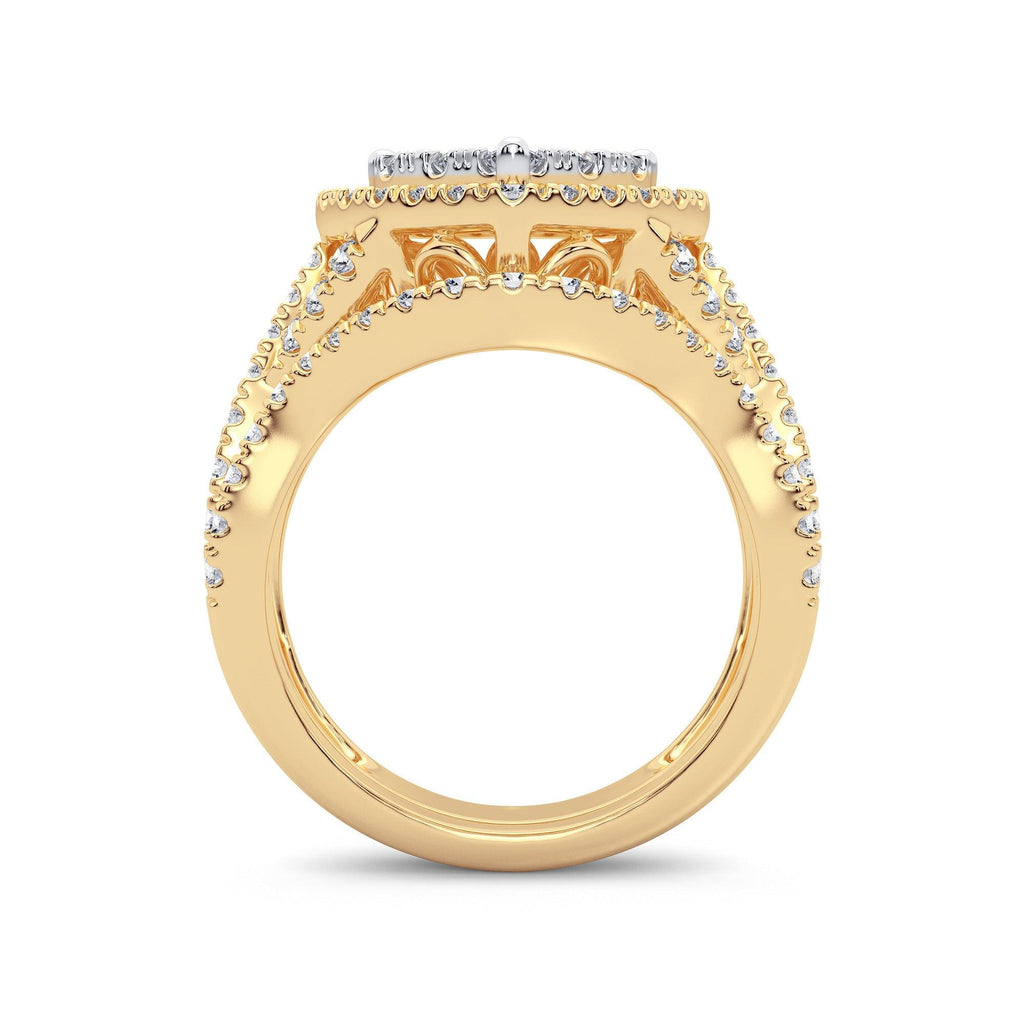 14K 2.00CT Diamond Bridal Ring - Johnny Dang & Co