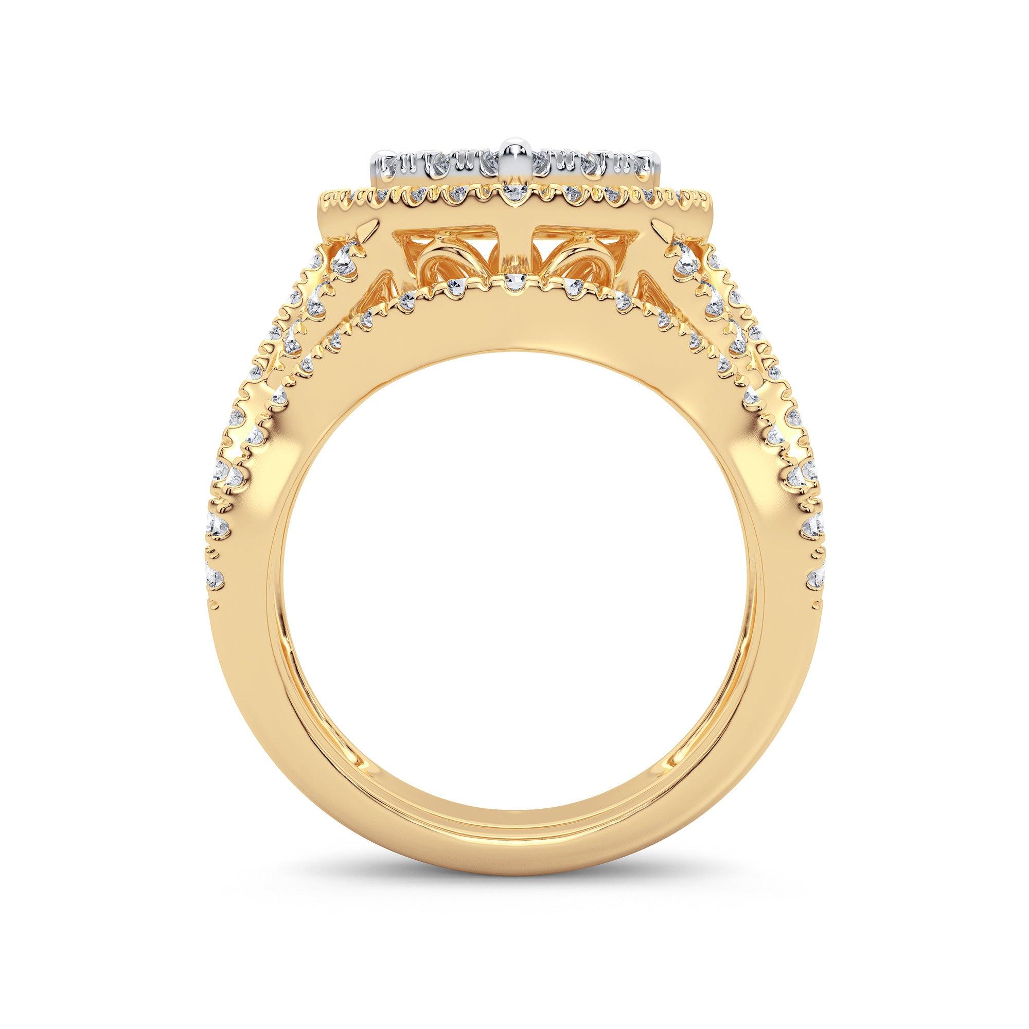 14K 2.00CT Diamond Bridal Ring - Johnny Dang & Co