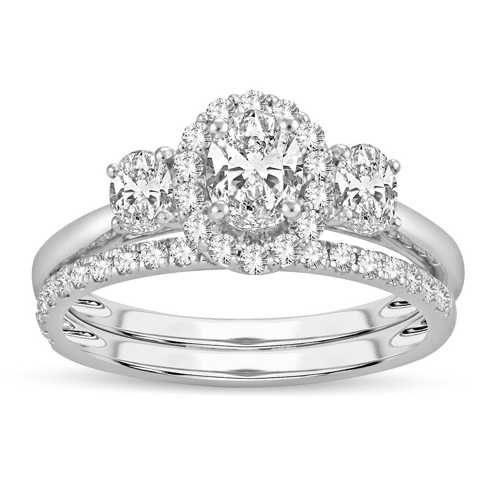 14K 1.20CT Diamond BRIDAL RING - Johnny Dang & Co