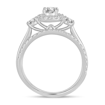 14K 1.20CT Diamond BRIDAL RING - Johnny Dang & Co