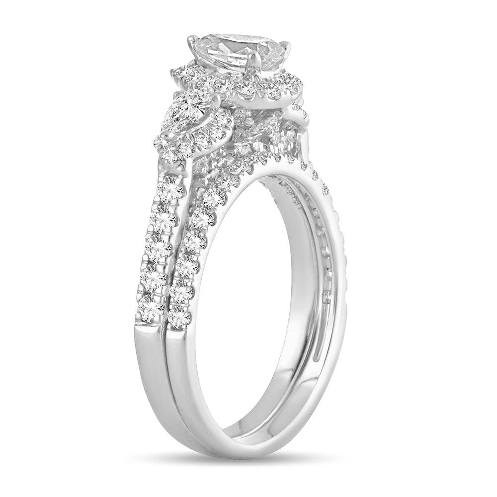 14K 2.00CT DIAM BRIDAL RING - Johnny Dang & Co