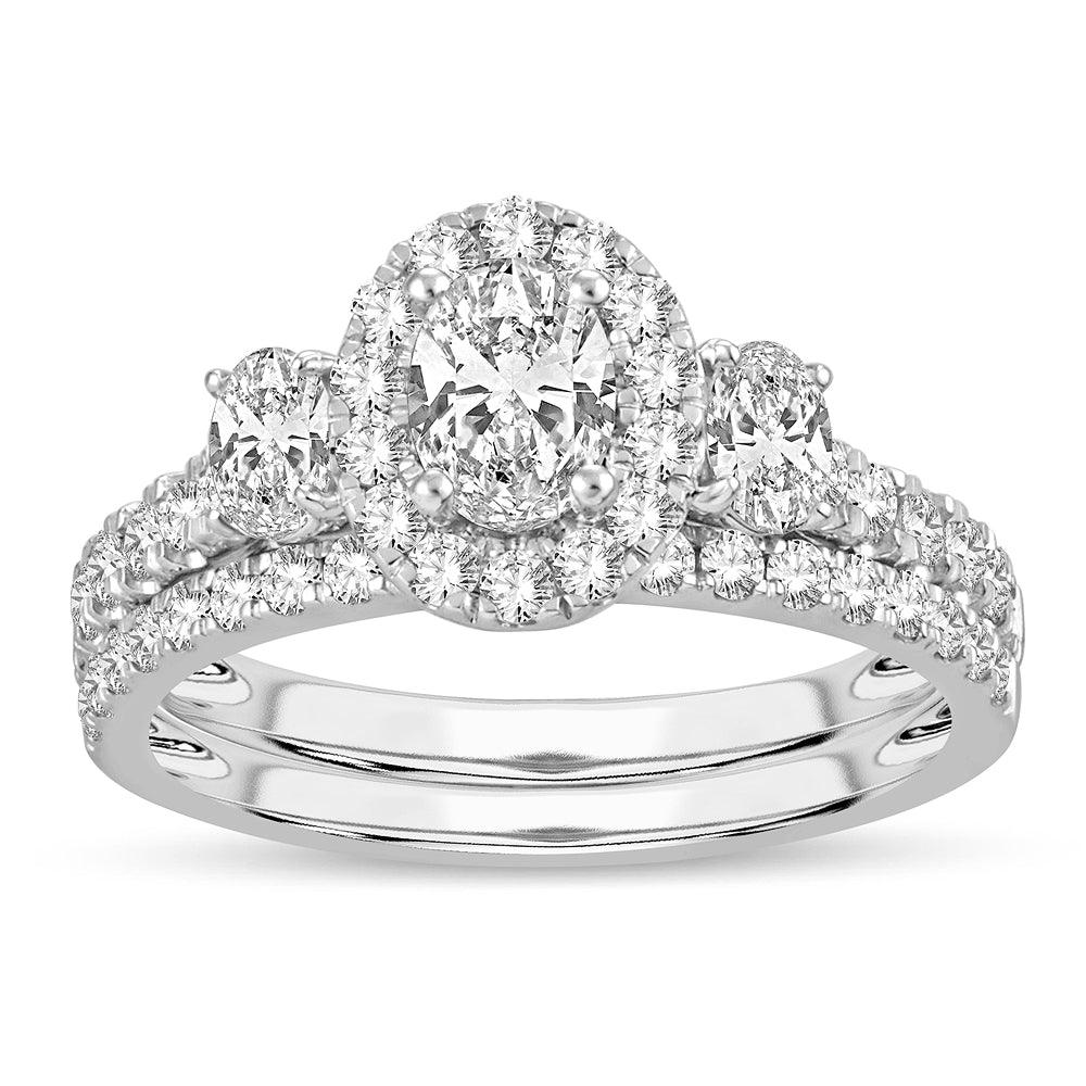 14K 1.50CT DIM BRIDAL RING - Johnny Dang & Co