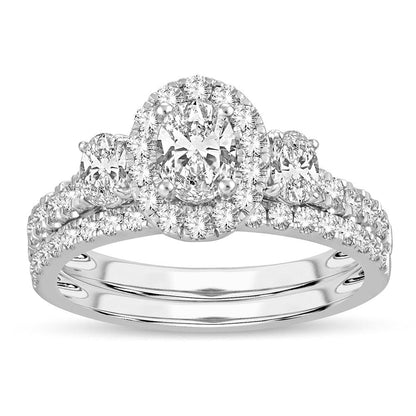 14K 1.50CT DIM BRIDAL RING - Johnny Dang & Co