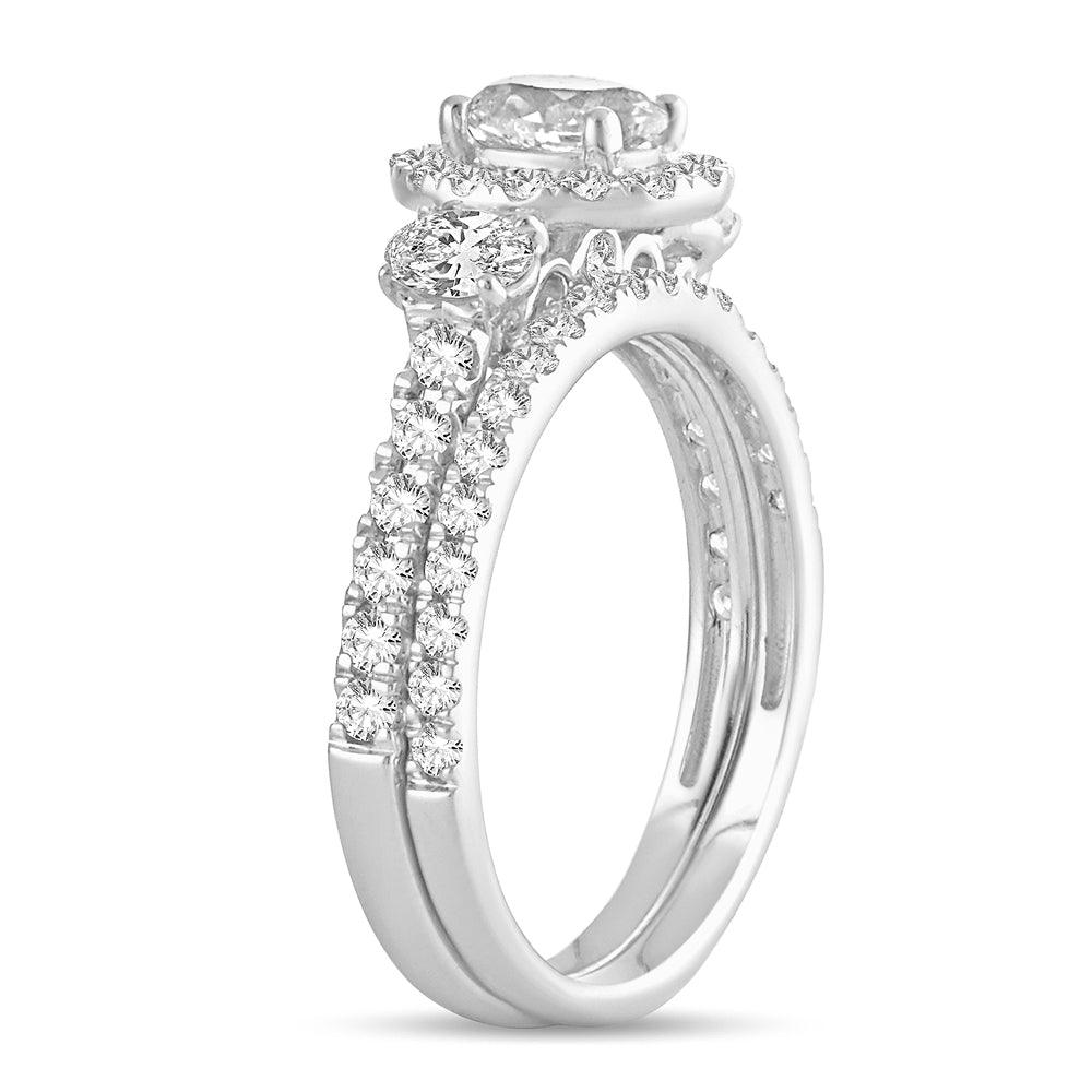 14K 1.50CT DIM BRIDAL RING - Johnny Dang & Co