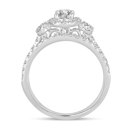 14K 1.50CT DIM BRIDAL RING - Johnny Dang & Co