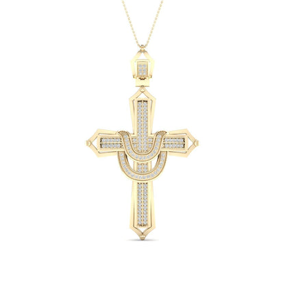 10K 0.38CT Diamond Pendant - Johnny Dang & Co