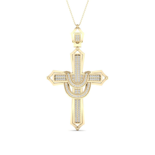 10K 0.38CT Diamond Pendant - Johnny Dang & Co