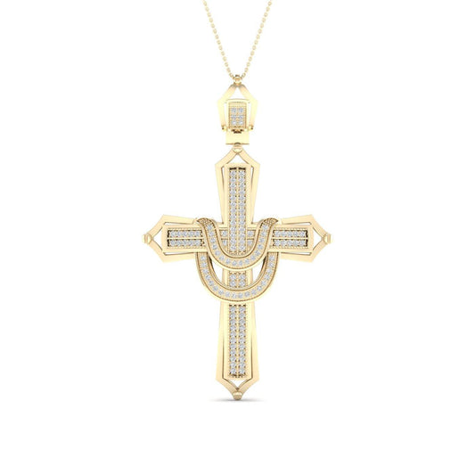 10K 0.38CT Diamond Pendant - Johnny Dang & Co