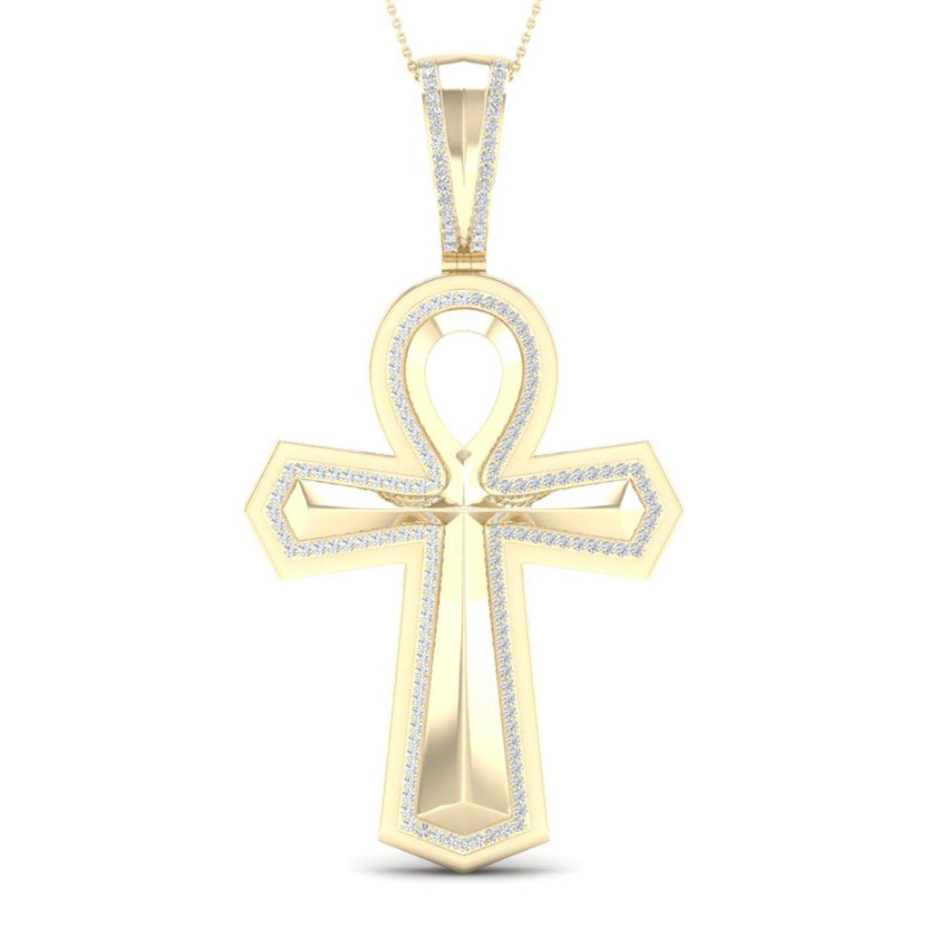 10K 0.40CT Diamond Pendant - Johnny Dang & Co