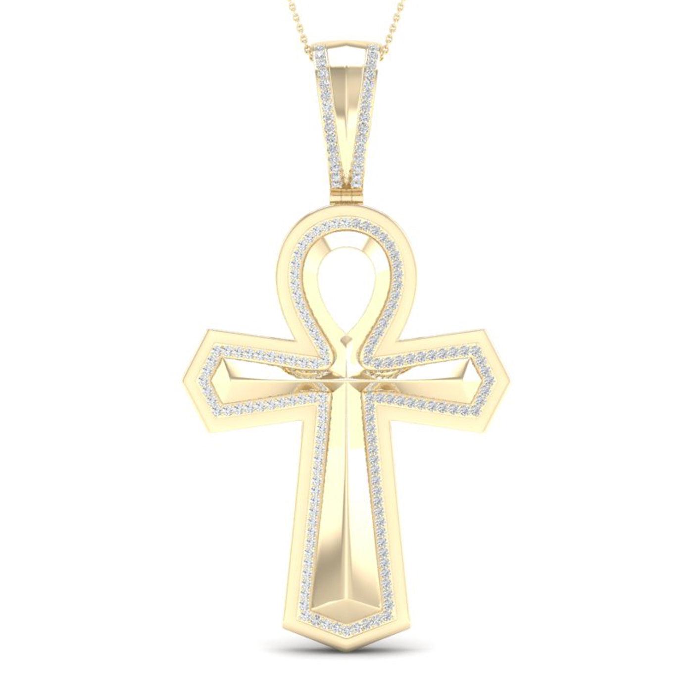 10K 0.40CT Diamond Pendant - Johnny Dang & Co