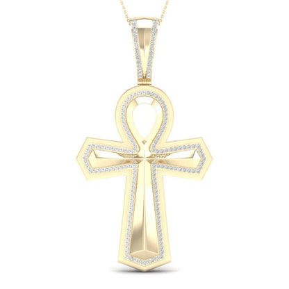 10K 0.40CT Diamond Pendant - Johnny Dang & Co