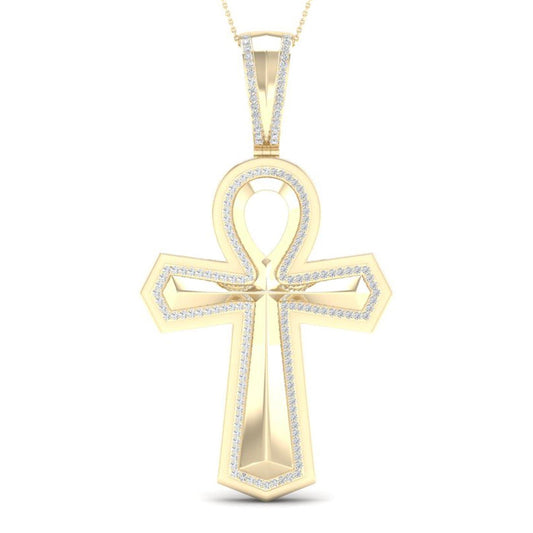 10K 0.40CT Diamond Pendant - Johnny Dang & Co