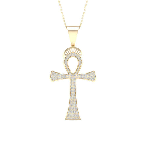 10K 0.75CT Diamond Pendant - Johnny Dang & Co