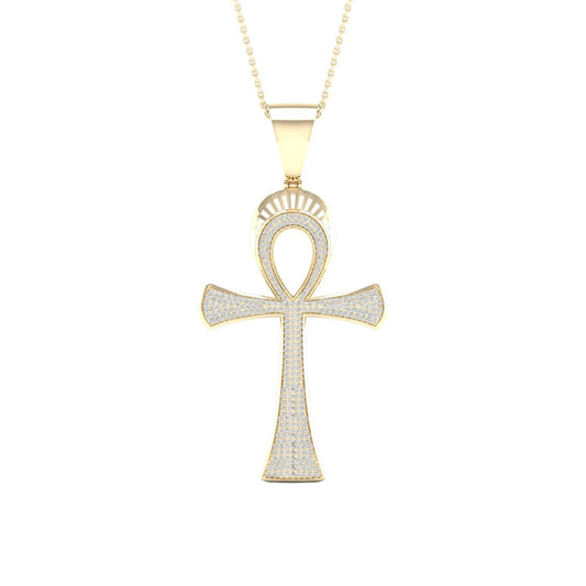 10K 0.75CT Diamond Pendant - Johnny Dang & Co