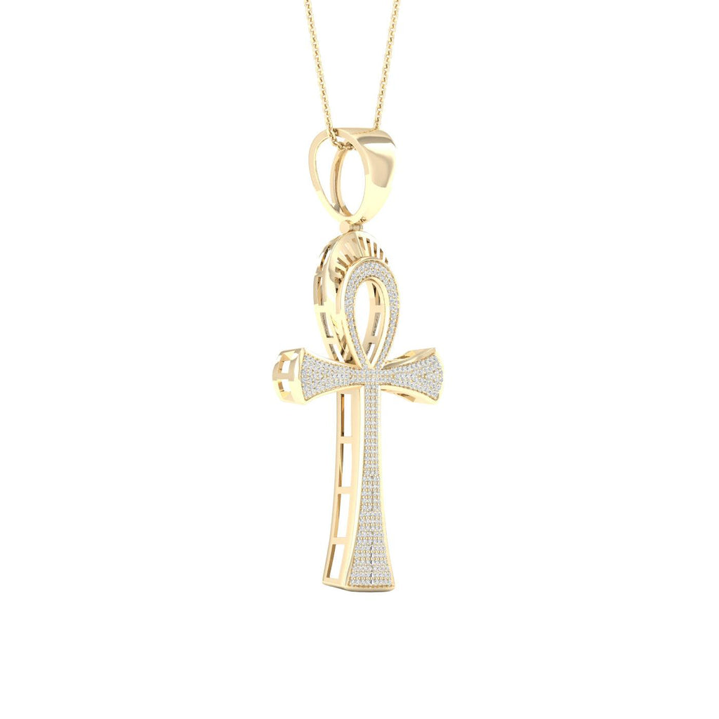 10K 0.75CT Diamond Pendant - Johnny Dang & Co