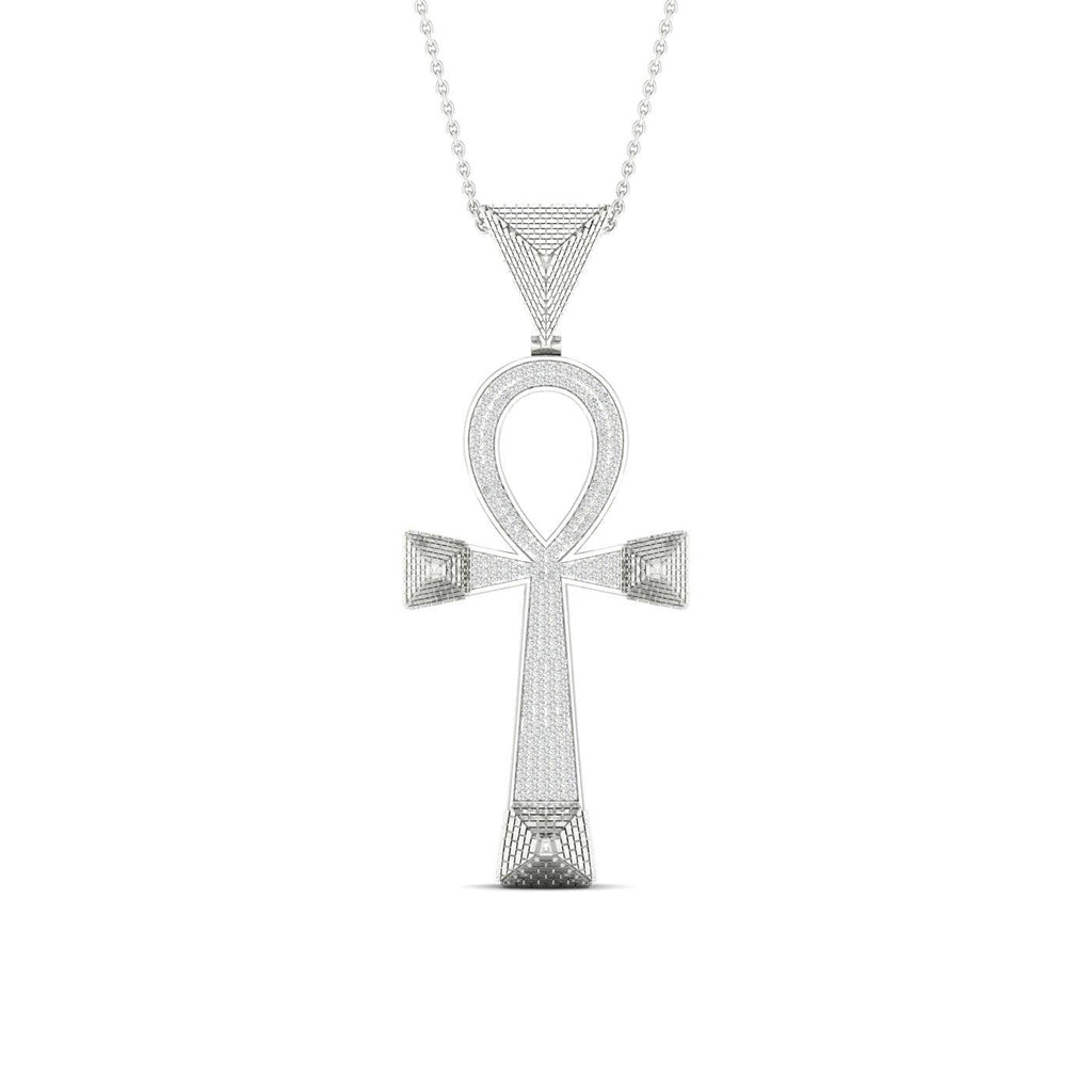 10K 0.50CT Diamond Pendant - Johnny Dang & Co