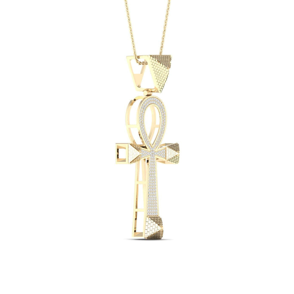 10K 0.50CT Diamond Pendant - Johnny Dang & Co
