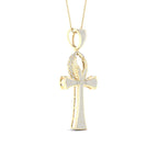 10K 0.90CT Diamond Pendant - Johnny Dang & Co