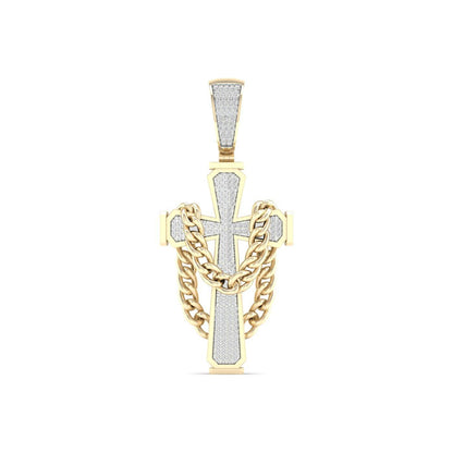 10K 0.43CT Diamond Pendant - Johnny Dang & Co