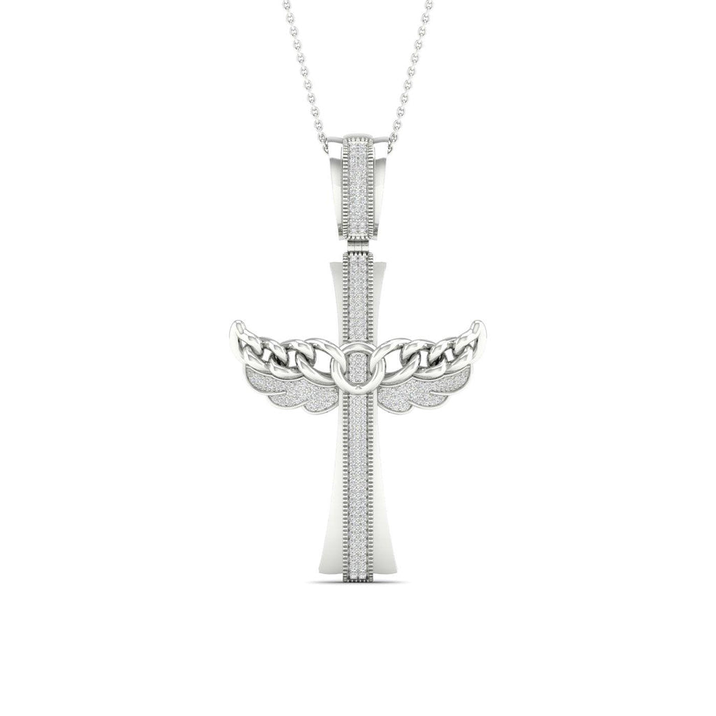 10K 0.43CT Diamond Pendant - Johnny Dang & Co