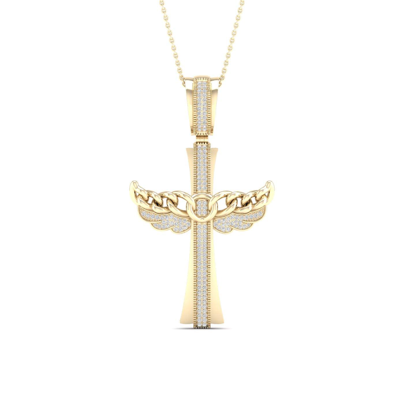 10K 0.43CT Diamond Pendant - Johnny Dang & Co