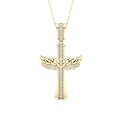 10K 0.43CT Diamond Pendant - Johnny Dang & Co