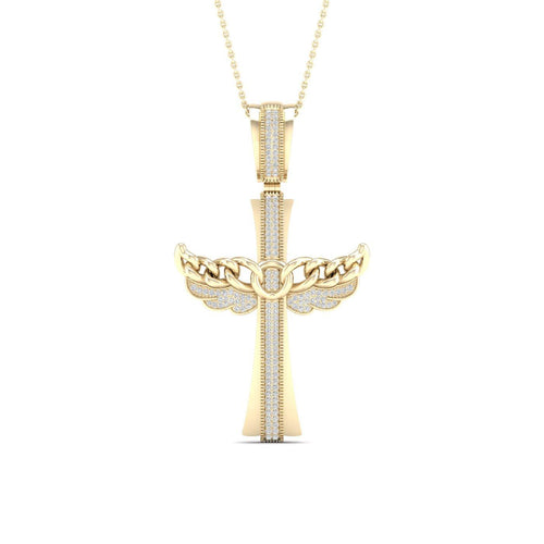 10K 0.43CT Diamond Pendant - Johnny Dang & Co