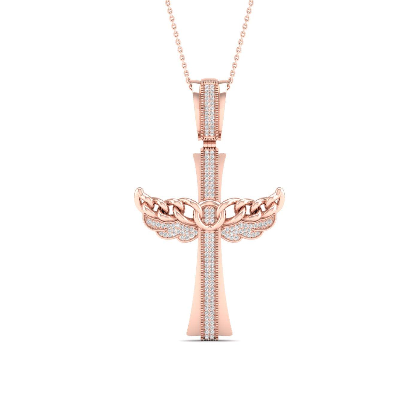 10K 0.43CT Diamond Pendant - Johnny Dang & Co