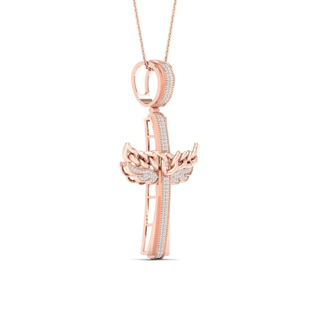 10K 0.43CT Diamond Pendant - Johnny Dang & Co