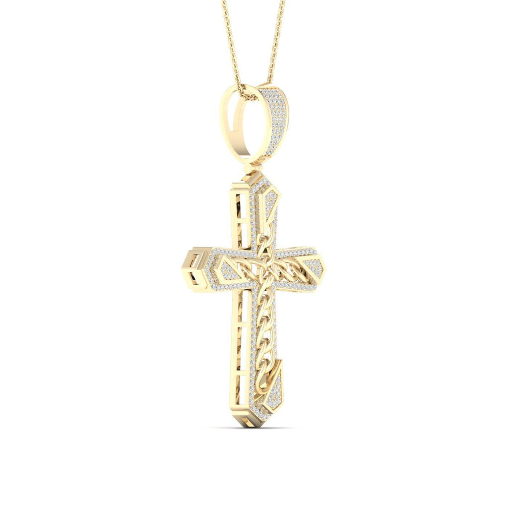 10K 0.55CT Diamond Pendant - Johnny Dang & Co