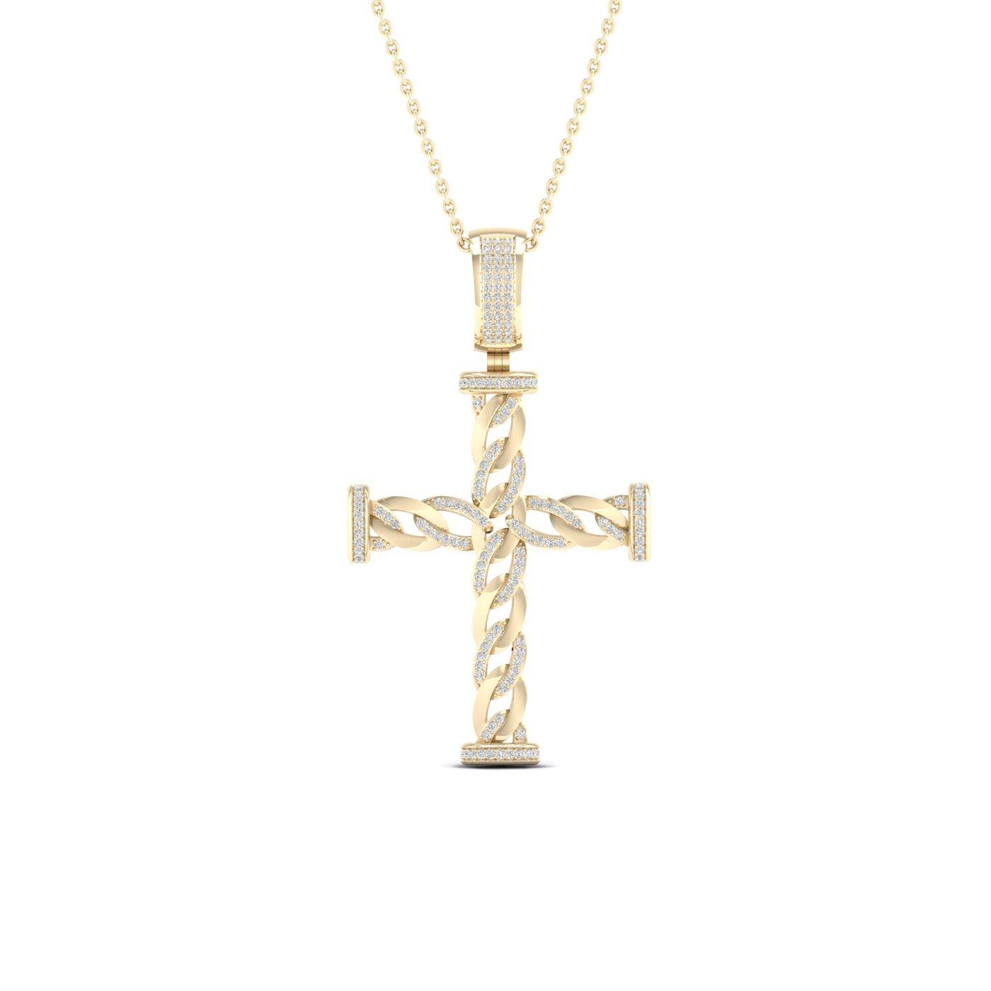 10K 0.40CT Diamond Pendant - Johnny Dang & Co