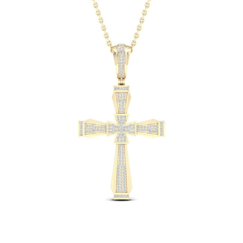 10K 0.50CT Diamond Pendant - Johnny Dang & Co