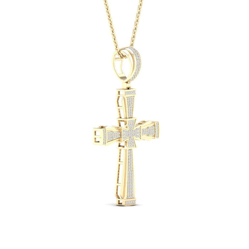 10K 0.50CT Diamond Pendant - Johnny Dang & Co