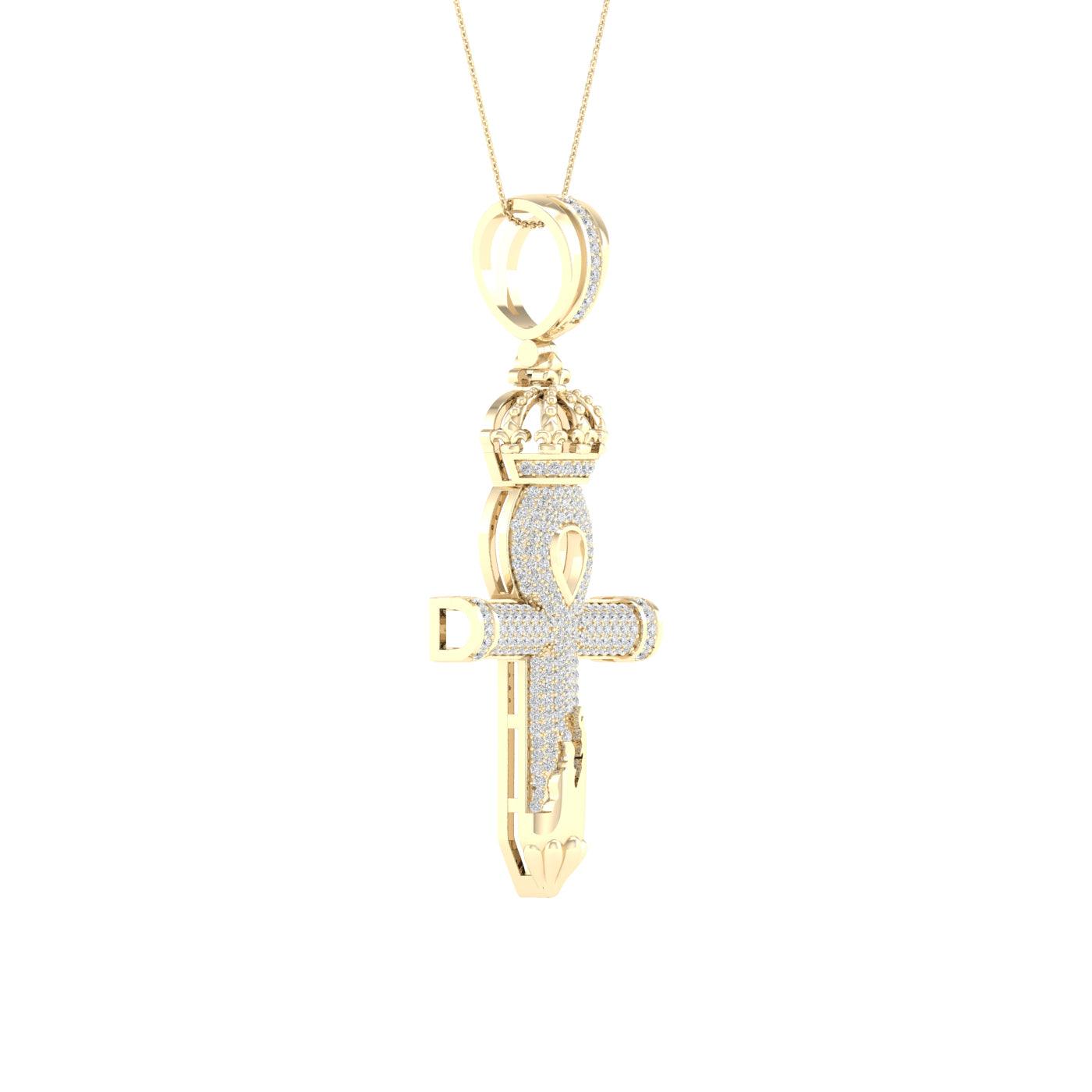 10K 0.50CT Diamond Pendant - Johnny Dang & Co