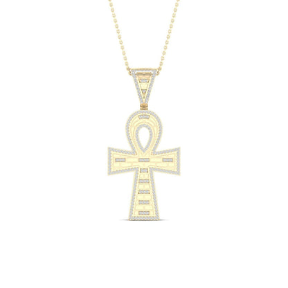 10K 0.50CT Diamond Pendant - Johnny Dang & Co