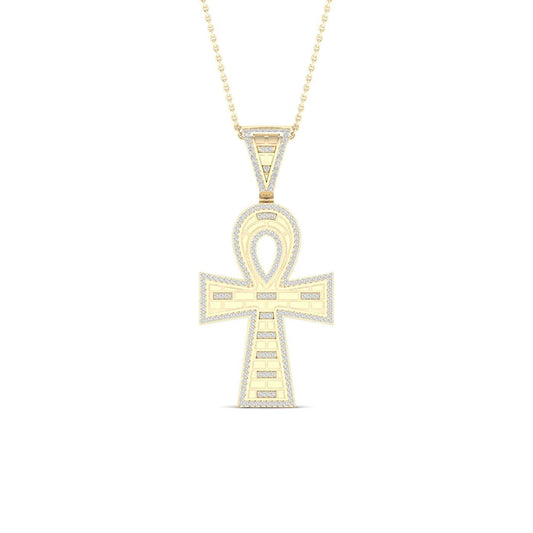 10K 0.50CT Diamond Pendant - Johnny Dang & Co